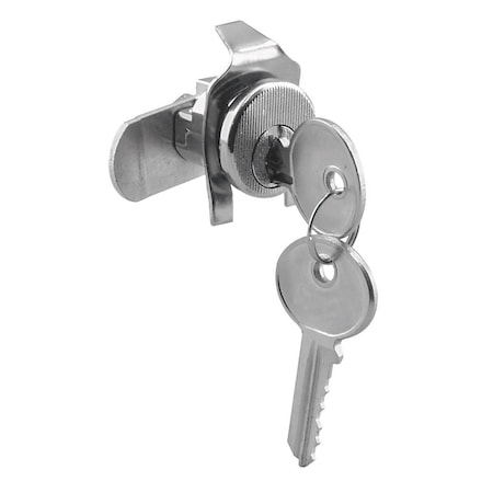 Prime-Line Prime-Line Nickel Steel Counter Clockwise Mailbox Lock S4137